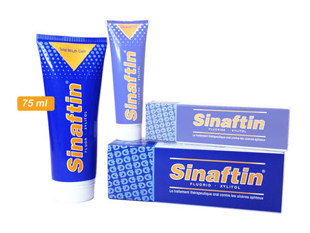 Sinaftin. Soin et prévention des aphtes